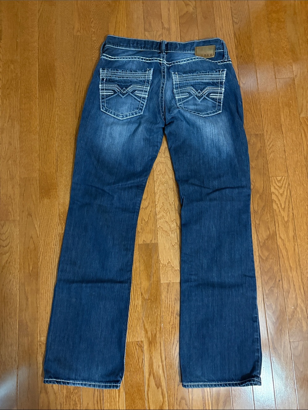 BKE Aiden Dark Indigo Jeans - Blue men’s size 30 - Picture 3 of 6